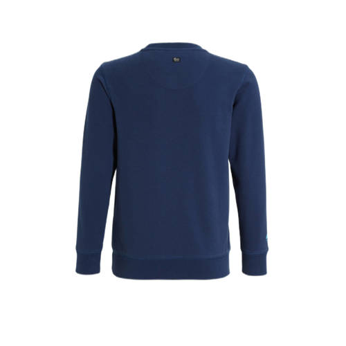 Petrol Industries sweater donkerblauw Effen 116 | Sweater van