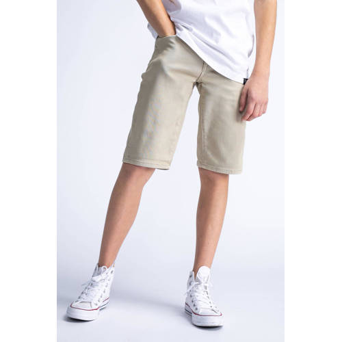 Petrol Industries casual short zand Korte broek Beige Jongens Katoen Effen
