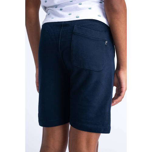 Petrol Industries sweatshort navy oranje Korte broek Blauw Jongens Katoen 116