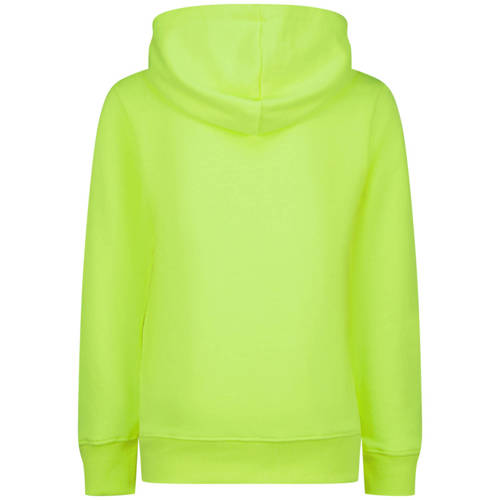 Raizzed hoodie Nylan met logo neon geel Sweater Logo 128