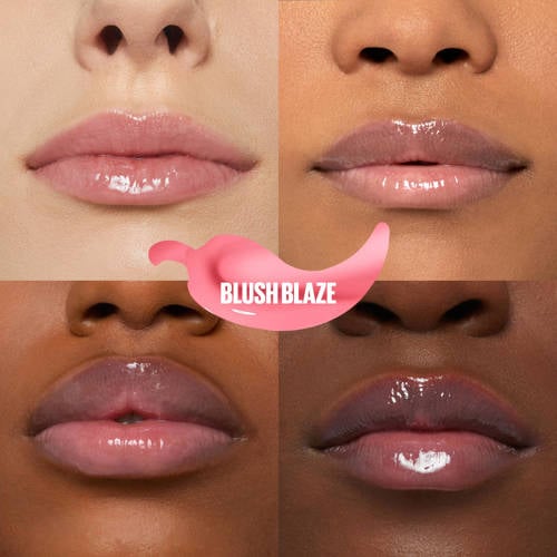Maybelline New York Lifter Plump lipgloss 001 Blush Blaze