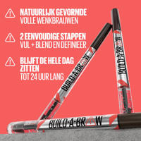 thumbnail: Maybelline New York Build-a-Brow wenkbrauwmascara - 257 Medium Brown