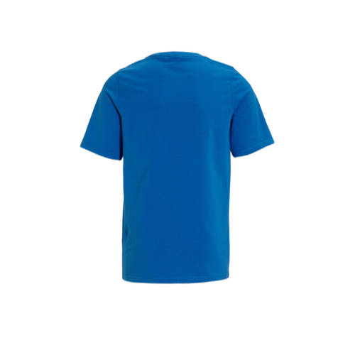 BLACK BANANAS T-shirt blauw Jongens Katoen Ronde hals Effen 128
