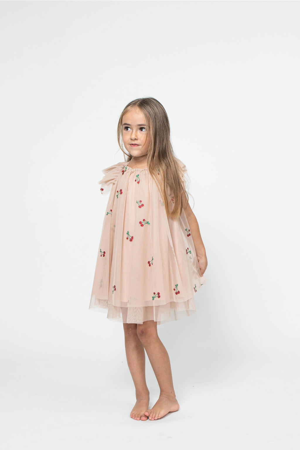 Sofie Schnoor jurk met all over print roze
