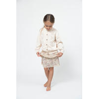 thumbnail: Roze meisjes Sofie Schnoor rok met all over print gemaakt van katoen en met elastische tailleband