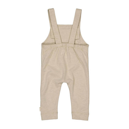 Quapi baby tuinbroek DESEP zand Beige Jongens Biologisch katoen Vierkante hals 62