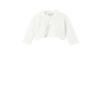 NAME IT BABY baby fijngebreid bolero NBFDELLI wit