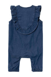 thumbnail: NAME IT BABY baby regular fit tuinbroek NBMBEN dark blue denim