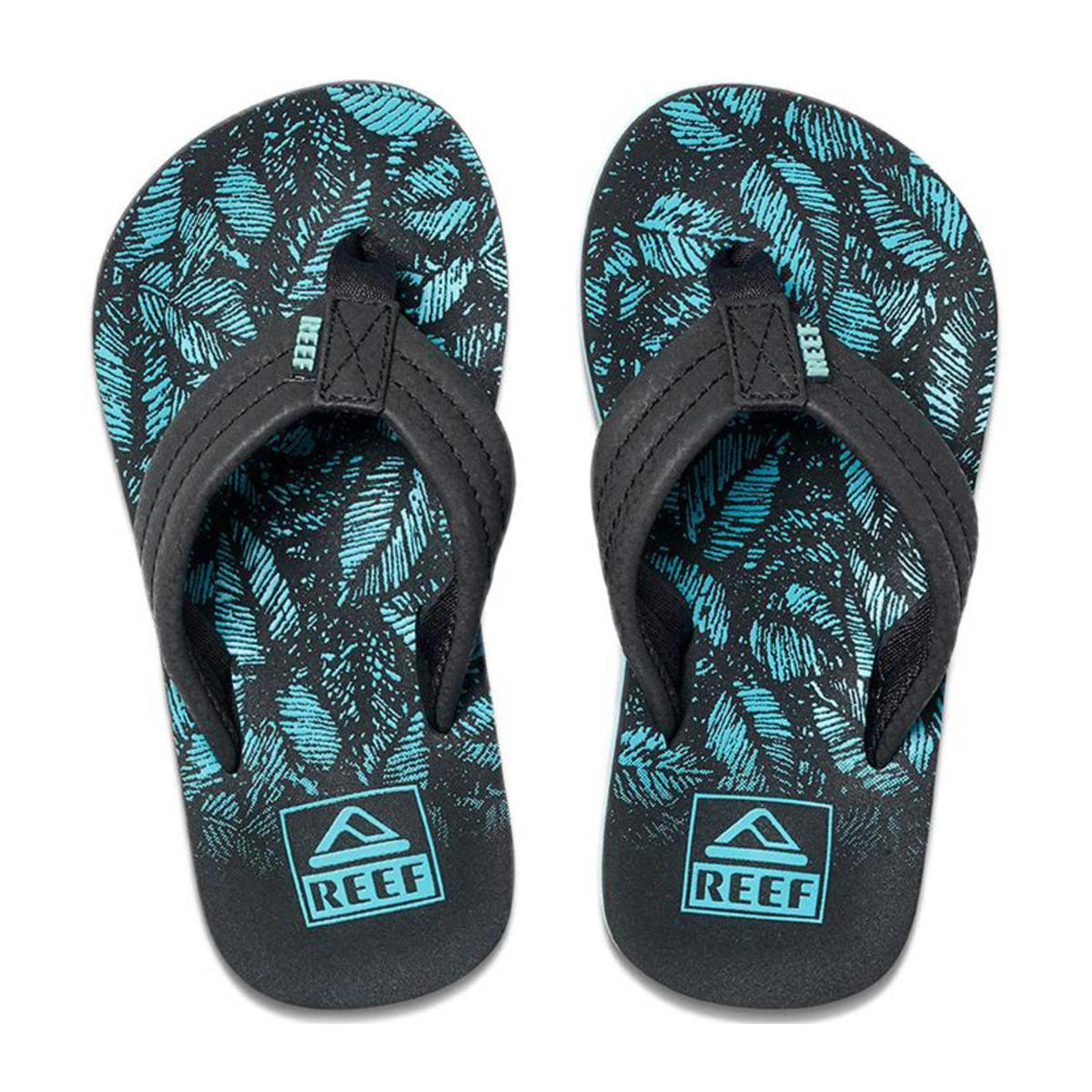 Reef Kids Ahi teenslippers donkerblauw