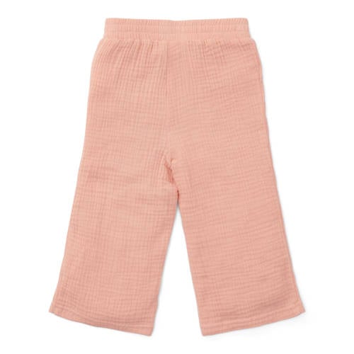 Little Dutch broek met textuur roze Meisjes Katoen Effen 104