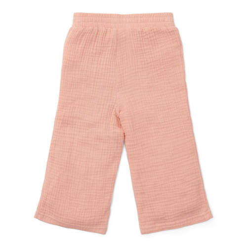 Little Dutch broek met textuur roze Meisjes Katoen Effen 104