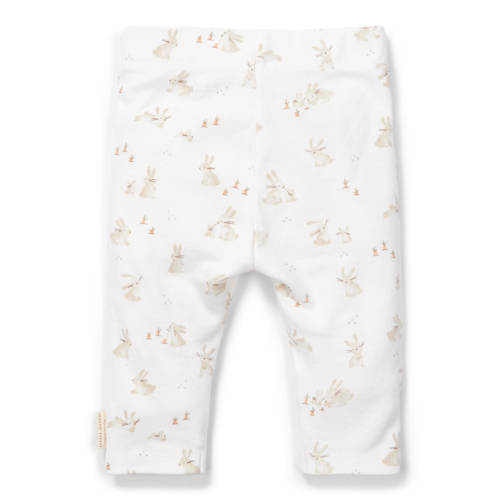 Broek met all over print wit beige Katoen All over print 62