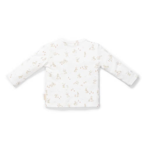 Little Dutch baby longsleeve Wit Jongens Meisjes Katoen Ronde hals All over print 68