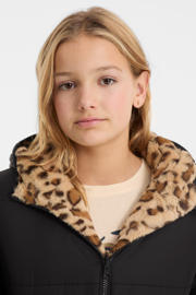 thumbnail: anytime reversible winterjas zwart / beige