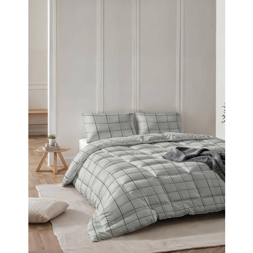 Sleeptime Lazy dekbed zonder overtrek Grijs 140*200