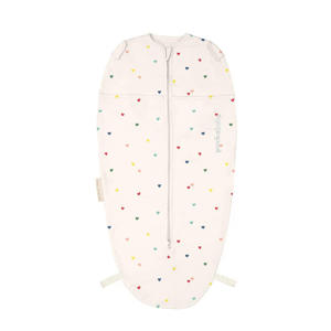 The Original Mini inbakerslaapzak Hearts Confetti 3-6 mnd