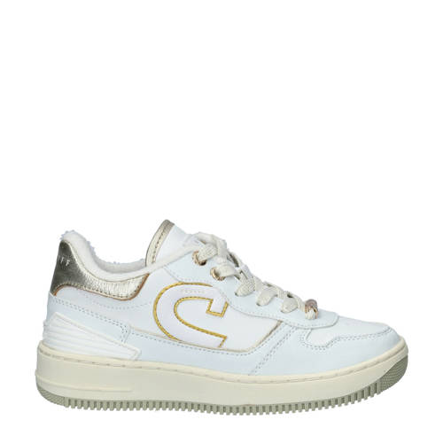 Cruyff Campo Low sneakers wit Meisjes Imitatieleer Logo