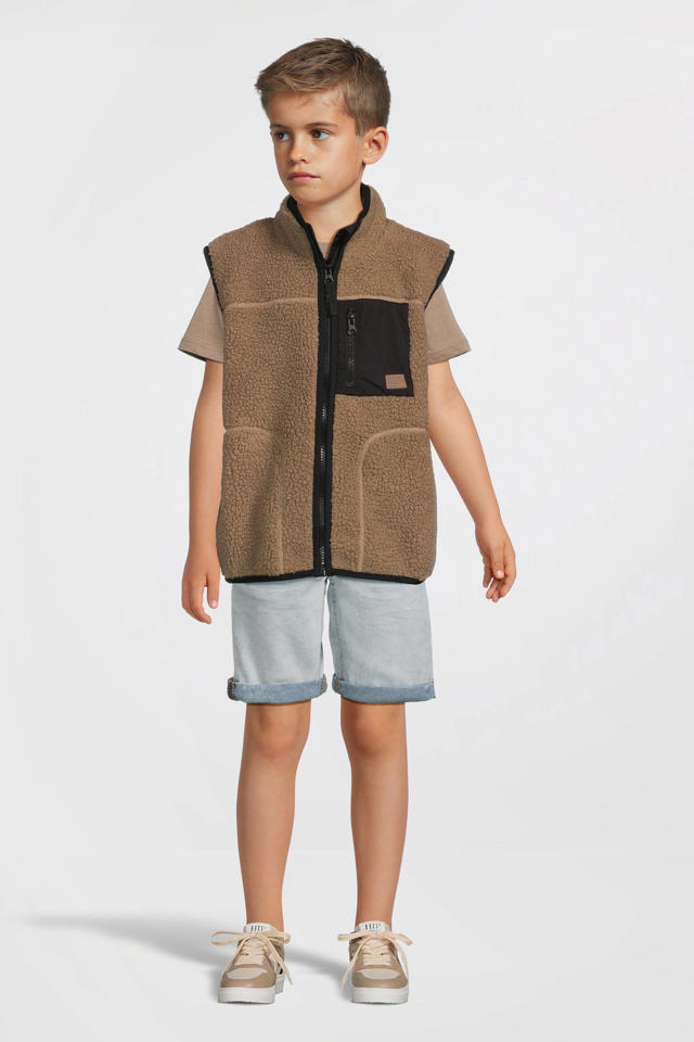 NAME IT Jongens Nkmvimo Ls Sweat Card Bru Noos, gemengd grijs, 146-152