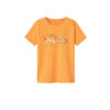 NAME IT KIDS T-shirt NKMVUX met printopdruk oranje