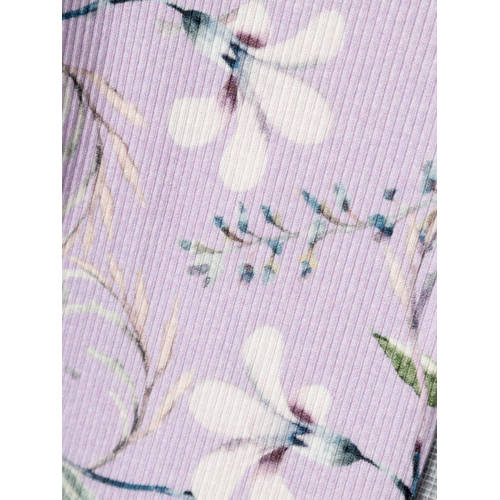 name it MINI legging NMFDOLLY met all over print lila multicolor Paars Meisjes Katoen 80
