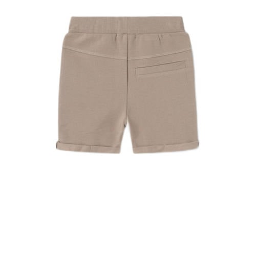 Name it MINI sweatshort NMMVASSE zand Korte broek Beige Effen 104