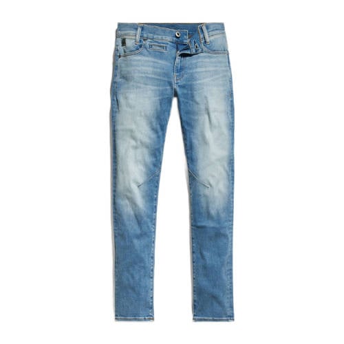 G-Star RAW D-STAQ regular fit jeans medium aged Blauw Jongens Stretchdenim - 116