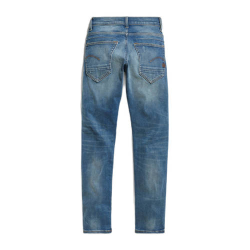 G-Star Raw D-STAQ regular fit jeans sun faded indigo Blauw Jongens Stretchdenim 116