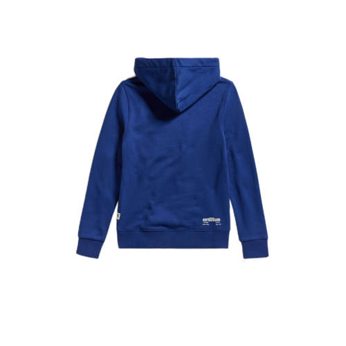 G-Star Raw hoodie SS23205 hdd sweater blauw Jongens Katoen Capuchon Effen 116