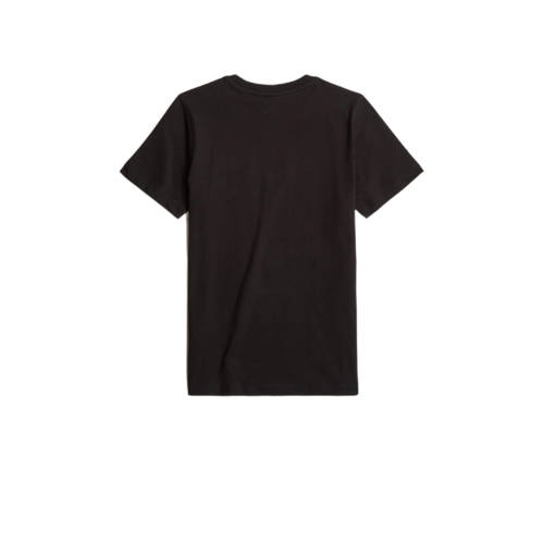 G-Star Raw T-shirt t-shirt s\s regular zwart Jongens Katoen Ronde hals 140