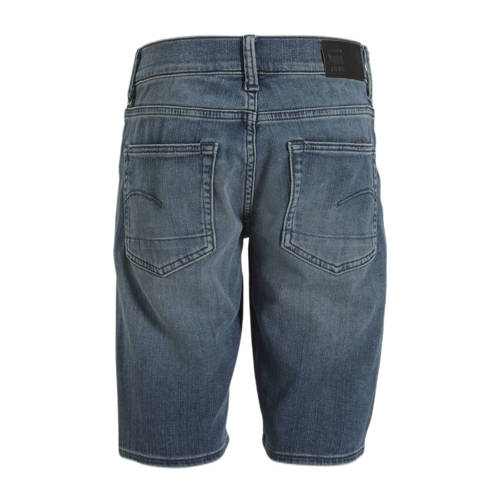 G-Star Raw denim short faded cascade Korte broek Blauw Jongens Stretchdenim 140