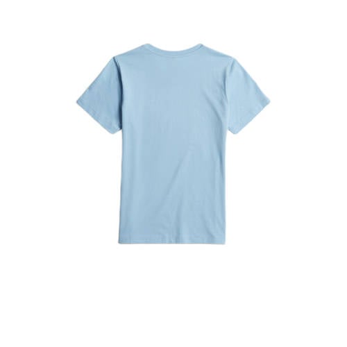 G-Star Raw T-shirt t-shirt s\s regular met printopdruk lichtblauw Jongens Katoen Ronde hals 152