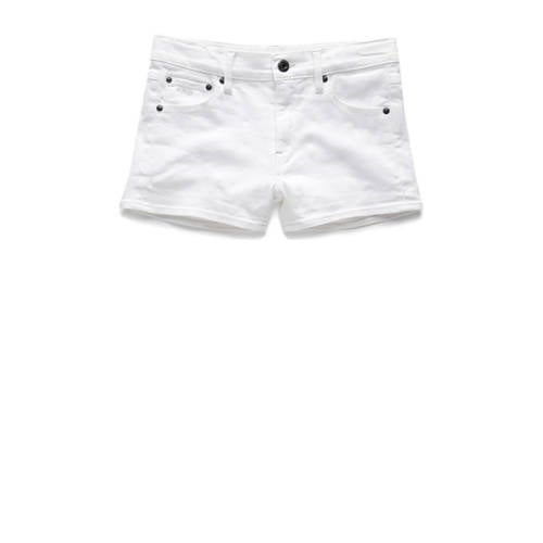 G-Star RAW 3301 skinny shorts denim short wit Korte broek Meisjes Katoen