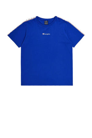 T-shirt met logo blauw