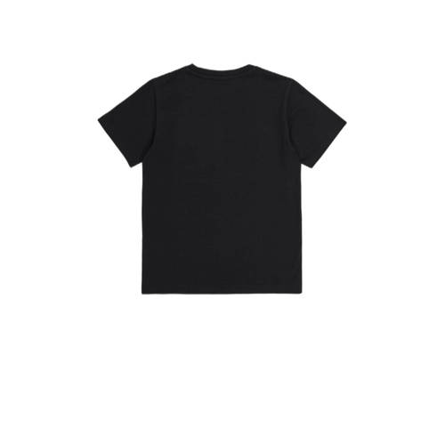 Champion T-shirt met logo zwart Jongens Katoen Ronde hals Logo 170 176