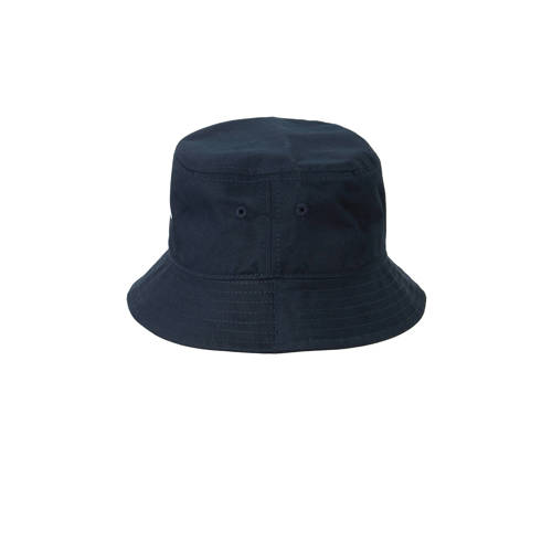 Champion bucket hat donkerblauw Hoed Jongens Meisjes Katoen Logo S-M