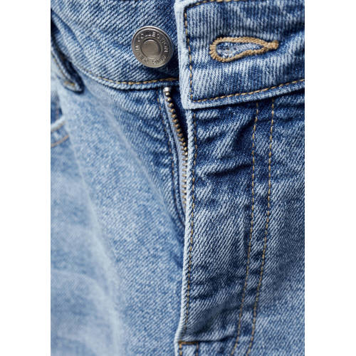 Mango Kids flared jeans light blue denim Blauw Meisjes Katoen Effen 152(XXS)