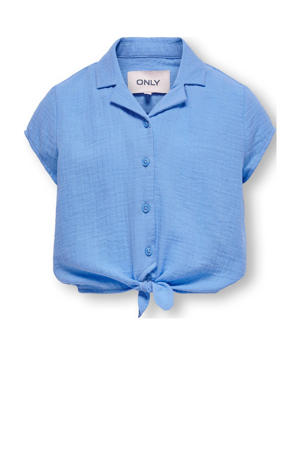 blouse KOGTHYRA hemelsblauw