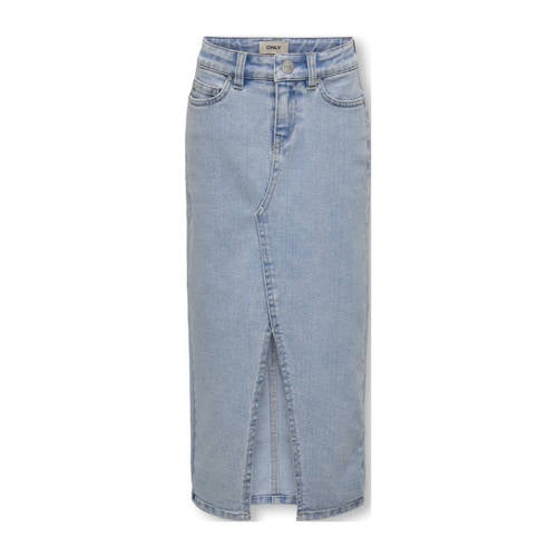 KIDS ONLY GIRL spijkerrok KOGSIRI light blue denim Blauw Meisjes Stretchdenim - 158