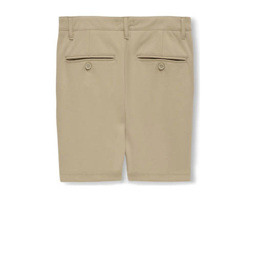 Only KIDS BOY regular fit chino short beige Korte broek Jongens Viscose 128