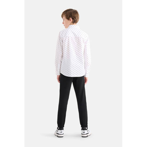 Shoeby regular fit joggingbroek zwart Jongens Sweat Effen 98 104
