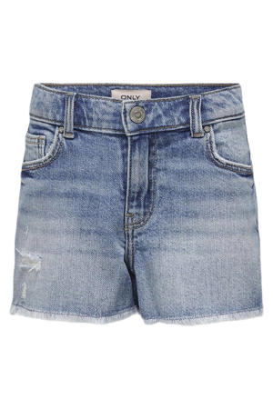 straight fit denim short KOGROBYN light blue denim