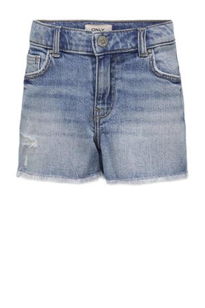 straight fit denim short KOGROBYN light blue denim