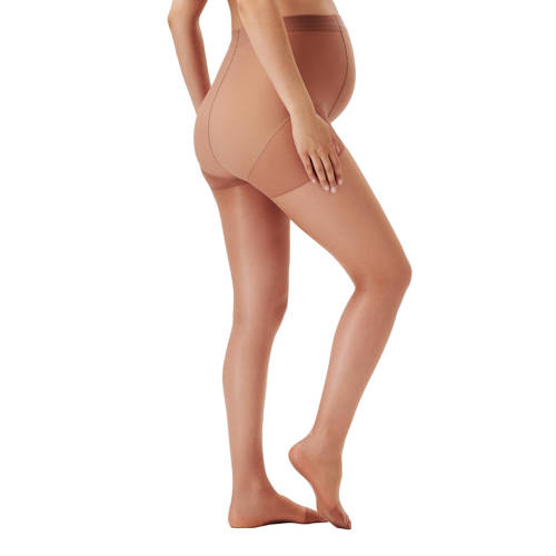 Noppies zwangerschapspanty 20 Denier set van 2 nude Beige Dames Polyamide M L