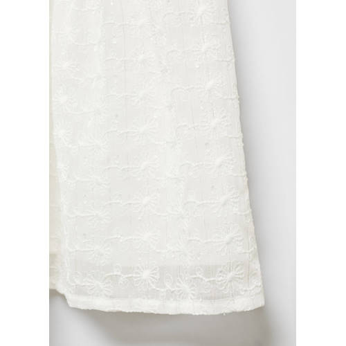 Mango Kids gebloemde rok wit Meisjes Polyester Bloemen 116