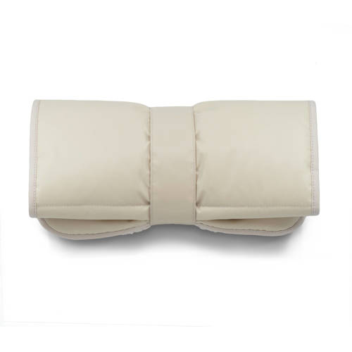 KipKep Napper verschoonmatje + luieretui met teddy beige Effen