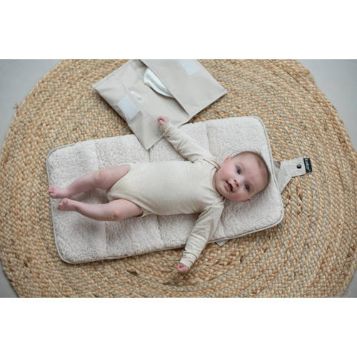 KipKep Napper luieretui beige Effen | Luieretui van
