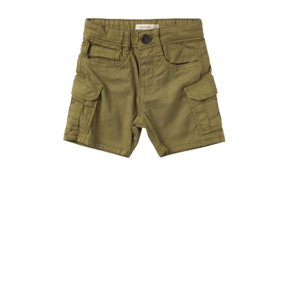  jongens Your Wishes casual short Riff van katoen met regular waist, rits- en knoopsluiting en effen