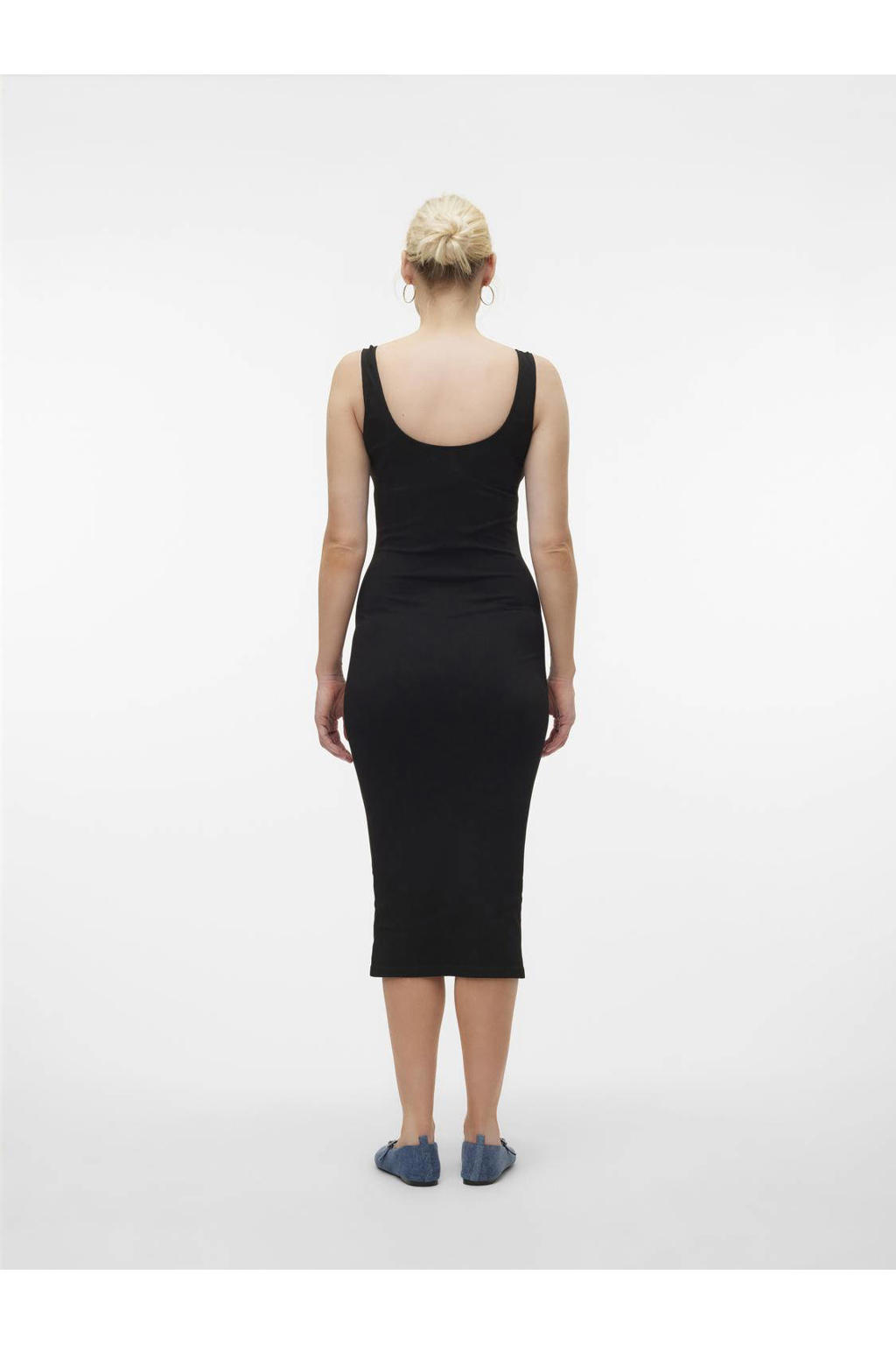 VERO MODA MATERNITY one size zwangerschapsjurk zwart