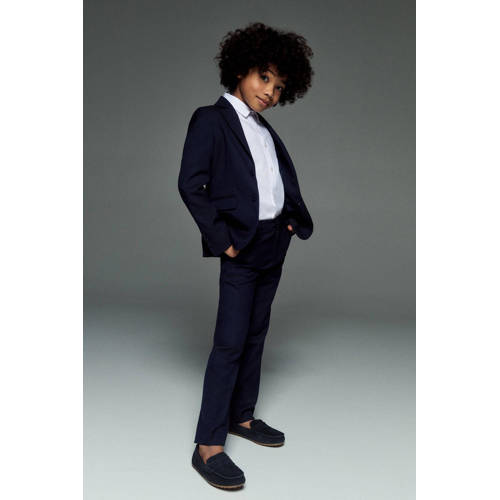 Mango Kids colbert Jongens Polyester V-hals Effen 146