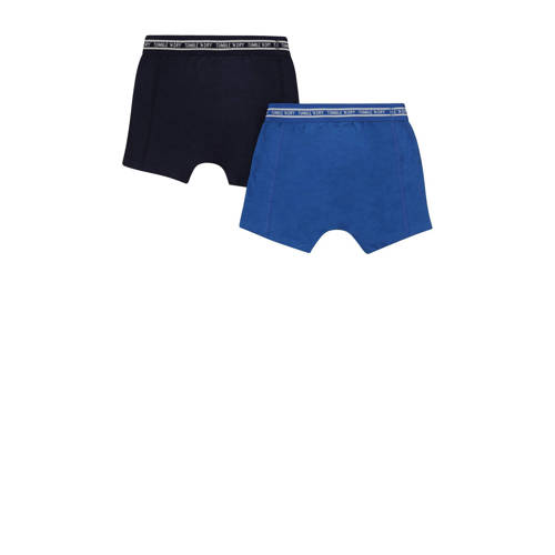 Tumble 'n Dry boxershort set van 2 zwart blauw Jongens Katoen Effen 146 152